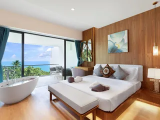 Меблированная вилла премиум класса с панорамным видом на море в престижном и живописном районе, Самуи, Таиланд