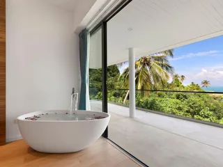 Меблированная вилла премиум класса с панорамным видом на море в престижном и живописном районе, Самуи, Таиланд