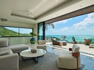 Просторная меблированная вилла с живописным видом на море, Самуи, Таиланд