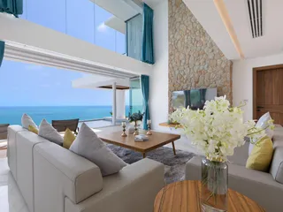 Новая вилла премиум класса с бассейном и панорамным видом на море недалеко от пляжа и международной школы, Самуи, Таиланд