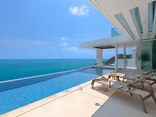 Новая вилла премиум класса с бассейном и панорамным видом на море недалеко от пляжа и международной школы, Самуи, Таиланд