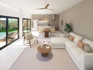 Комплекс вилл с бассейнами и садами в 8 минутах от пляжа, Самуи, Таиланд