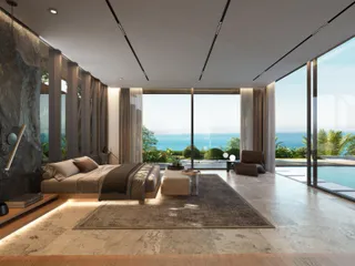 Закрытый комплекс вилл с видом на море, рестораном и бассейнами, Пхукет, Таиланд