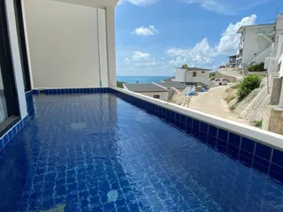 Меблированные апартаменты с бассейном и видом на море, Ламай, Самуи, Таиланд