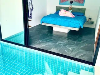 Меблированные двухкомнатные апартаменты с собственным бассейном в 900 метрах от пляжа, Ламай, Самуи, Таиланд