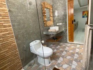 Апартаменты с бассейном и видом на море рядом с пляжем, Ламай, Самуи, Таиланд