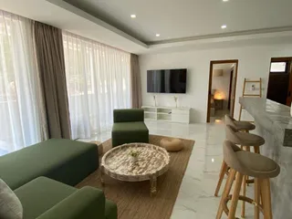 Апартаменты с бассейном и видом на море рядом с пляжем, Ламай, Самуи, Таиланд