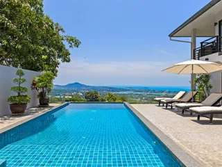 Трехэтажная вилла с бассейном и отдельной студией, Самуи, Таиланд