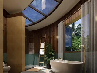 Комплекс вилл с бассейнами и видом на море, Самуи, Таиланд