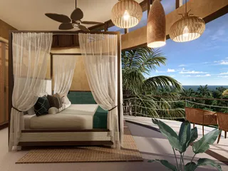 Комплекс вилл с бассейнами и видом на море, Самуи, Таиланд