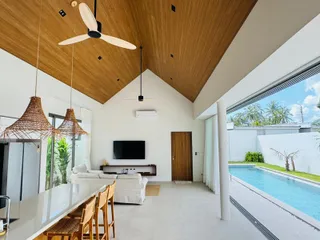 Новая меблированная вилла с бассейном в 350 метрах от пляжа, Самуи, Таиланд