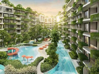 Меблированная квартира с 2 спальнями на 20% дешевле застройщика, в Title Modeva, 500 м от пляжа Банг Тао, Пхукет, Таиланд