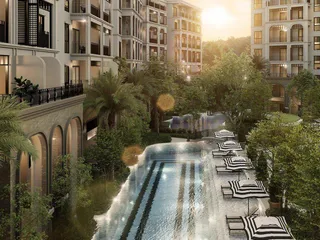 Двухкомнатная квартира с видом на горы в резиденции с бассейном и коворкингом, в 700 метрах от пляжа Банг Тао, Пхукет, Таиланд