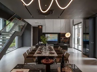 Комплекс вилл с бассейном, парком и клубным домом, Паттайя, Таиланд