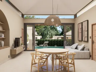 Новый комплекс вилл на первой линии у моря, в 5 минутах от пляжа, Самуи, Таиланд