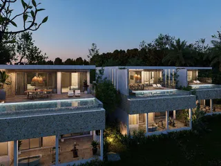 Новый комплекс вилл с бассейнами, спа-зонами и панорамными видами в 1 минуте от пляжа Ламай, Самуи, Таиланд