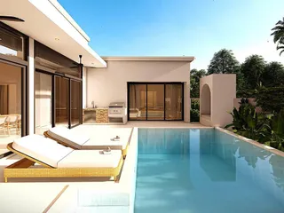 Новый комплекс вилл с бассейнами в 4 минутах от пляжа Ламай, Самуи, Таиланд