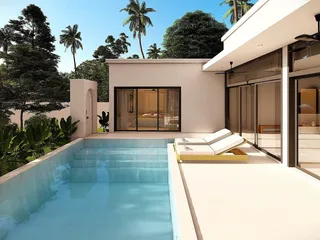 Новый комплекс вилл с бассейнами в 4 минутах от пляжа Ламай, Самуи, Таиланд