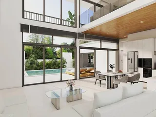 Новый комплекс вилл с бассейнами в 4 минутах от пляжа Ламай, Самуи, Таиланд