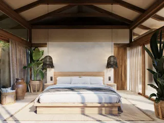 Комплекс вилл с бассейнами в живописном районе, рядом с Рыбацкой деревней, Самуи, Таиланд