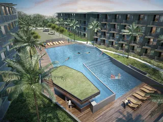 Студия в жилом комплексе с бассейнами, садом и круглосуточной охраной, Самуи, Таиланд