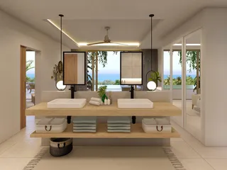 Эксклюзивная роскошная вилла с 2 бассейнами и панорамным видом на море в Бопхуте, Ко Самуи, Таиланд