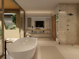 Эксклюзивная роскошная вилла с 2 бассейнами и панорамным видом на море в Бопхуте, Ко Самуи, Таиланд