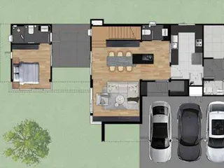 Комплекс новых вилл с общим бассейном и клубным домом в Паттайе, Таиланд