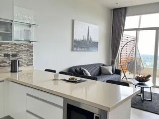 Двухспальный пентхаус с большой террасой в резиденции с бассейном и клубным домом, Самуи, Таиланд