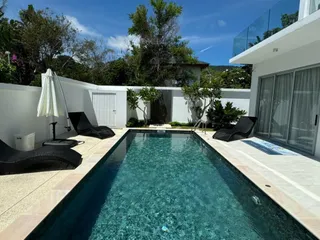 Меблированная вилла с бассейном и садом рядом с пляжем, Самуи, Таиланд