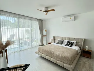 Меблированная вилла с бассейном и садом рядом с пляжем, Самуи, Таиланд