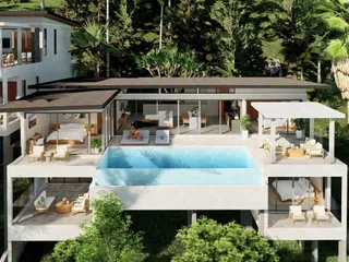 Меблированная вилла с бассейном и панорамным видом, Самуи, Таиланд