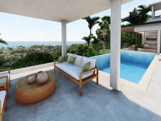 Меблированная вилла с бассейном и панорамным видом, Самуи, Таиланд