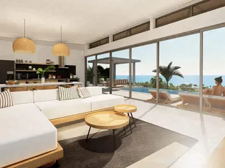 Меблированная вилла с бассейном и панорамным видом, Самуи, Таиланд