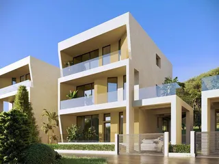 Новый комплекс меблированных вилл в 5 минутах от школы и пляжа Маенам, Самуи, Таиланд