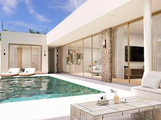 Эксклюзивный комплекс вилл с бассейнами и видами на море рядом с пляжем, Самуи, Таиланд