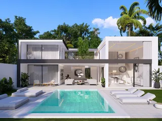 Новые трехспальные виллы с бассейнами и садами в самом сердце Чавенга, Самуи, Таиланд