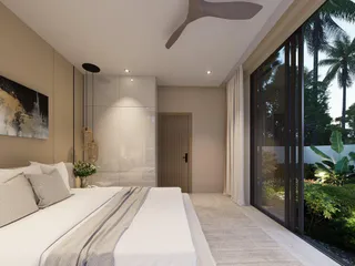 Новый комплекс вилл с бассейнами и тропическими садами в 3 минутах от пляжа Ламай, Самуи, Таиланд