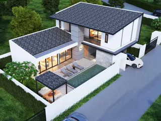 Новый эксклюзивный комплекс высококачественных вилл с бассейнами в 5 минутах от пляжа Чонг Мон, Самуи, Таиланд