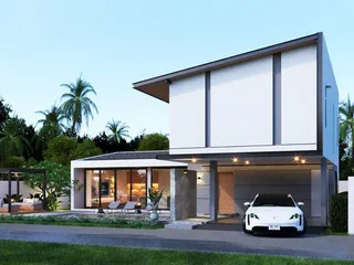 Новый эксклюзивный комплекс высококачественных вилл с бассейнами в 5 минутах от пляжа Чонг Мон, Самуи, Таиланд