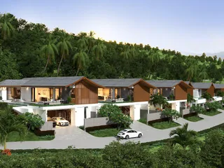 Новый эксклюзивный комплекс вилл с панорамными видами, Самуи, Таиланд