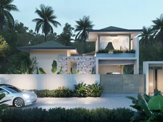 Новый комплекс вилл с бассейнами в 5 минутах от центра Чавенга, Самуи, Таиланд