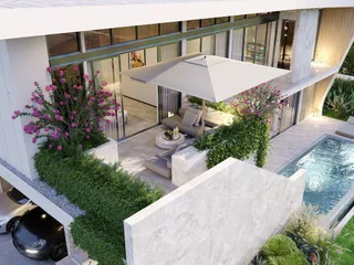 Эксклюзивный комплекс вилл с бассейнами в 500 метрах от пляжа Ламай, Самуи, Таиланд