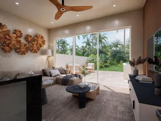 Новый комплекс вилл с бассейнами рядом с пляжем Чавенг, Самуи, Таиланд