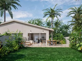 Новый комплекс вилл с бассейнами рядом с пляжем Чавенг, Самуи, Таиланд