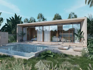 Новый комплекс вилл с бассейнами в 5 минутах от пляжа Маенам, Самуи, Таиланд