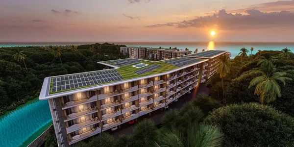 Новая резиденция с отелем и спа-центром в 50 метрах от пляжа Банг Тао, Пхукет, Таиланд