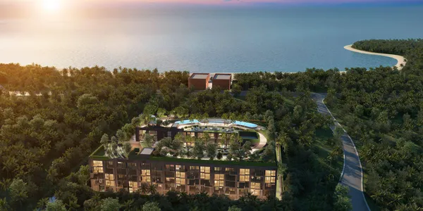 Жилой комплекс с четырьмя бассейнами, террасой на крыше, тренажерным залом, 100 метров до пляжа Камала, Пхукет, Таиланд