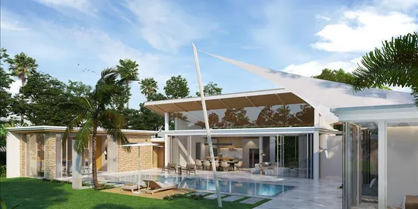 Новый комплекс вилл с бассейнами рядом с пляжами, Пхукет, Таиланд