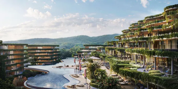 Новая резиденция с бассейнами и видом на океан, Пхукет, Таиланд